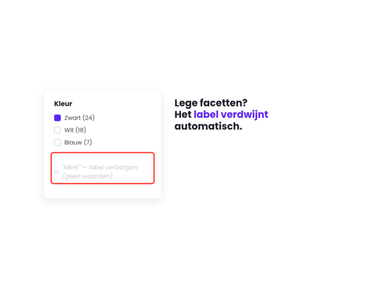 FacetWP hide label dynamically