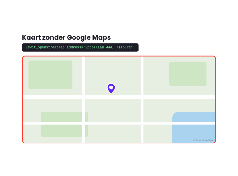 OpenStreetMap-alternatief voor Google Maps