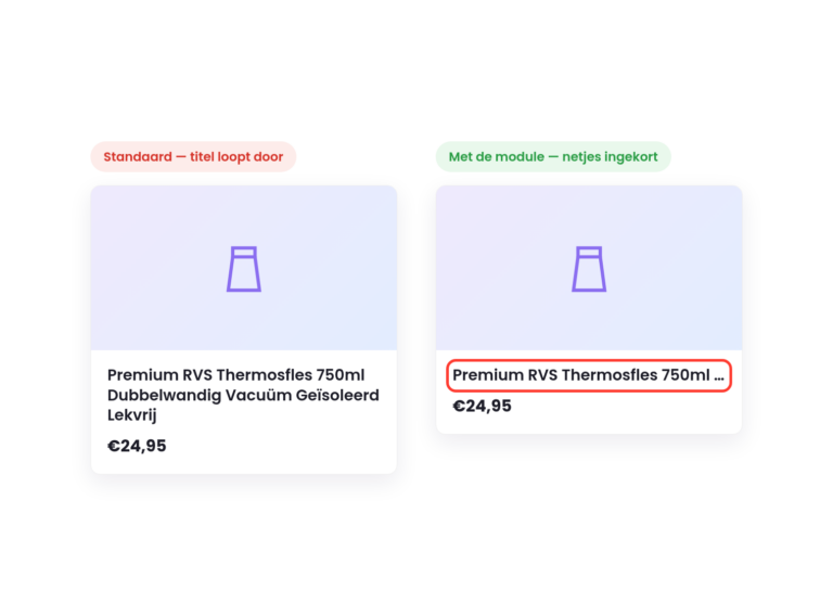 Truncate Product Title Shortcode